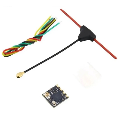 Нано приемник FPV Cyclone ELRS MINI RX SX1280 EXPRESSLRS EP-1,T-образная антенна, 2,4 МГц,500Гц,5В-2